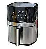 Безмаслена аерофритюрниця Bass Polska BH 10875 з функцією багатофункціональної печі 65 л та потужністю 2200 Вт, фото 6
