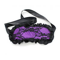 Lace Blindfold Purple kitty.in.ua
