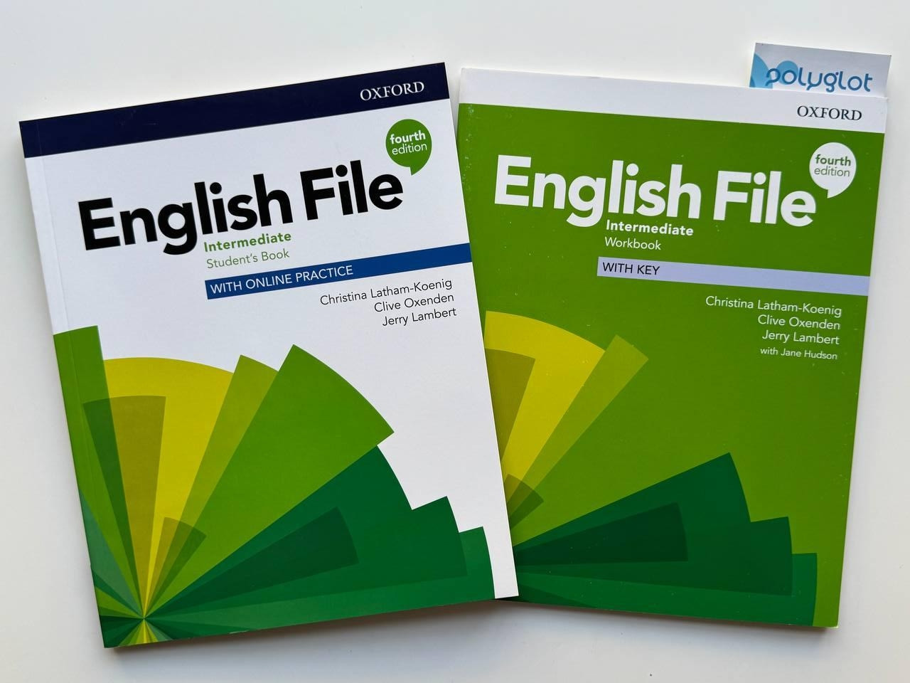 Комплект English File Fourth Edition Intermediate Student book + Workbook (оригінал)