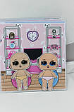 Книга на липучках Будиночок LOL Surprise Тока Бока, фото 3