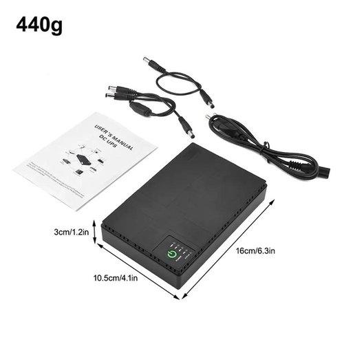 ДБЖ для роутерів/комутаторів UPS-18W DC1018P 5//9/12V, 1A, 4*18650 (8800MAh)