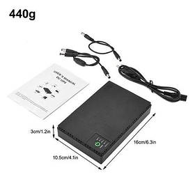 ДБЖ для роутерів/комутаторів UPS-18W DC1018P 5//9/12V, 1A, 4*18650 (8800MAh)