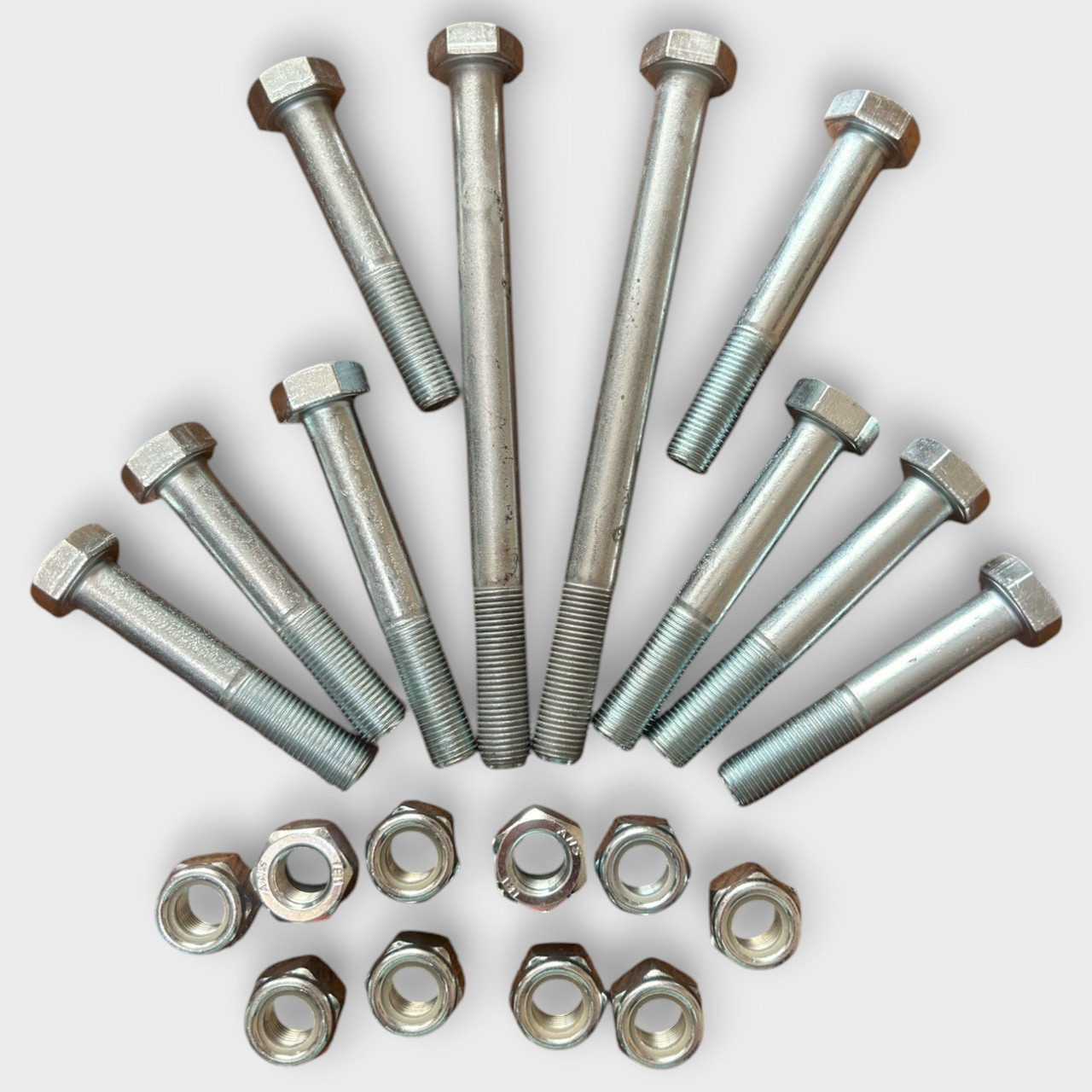 Болт М12x70/80/150 штанги реактивної ВАЗ 2101-07 (к-т 10 шт. з гайками с/к), фото 1