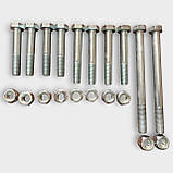 Болт М12x70/80/150 штанги реактивної ВАЗ 2101-07 (к-т 10 шт. з гайками с/к), фото 5