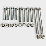 Болт М12x70/80/150 штанги реактивної ВАЗ 2101-07 (к-т 10 шт. з гайками с/к), фото 6