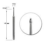 Твердосплавна фреза безпечна Staleks Pro nail cleaner mini EXPERT 1,2 х 2,5 мм, фото 2