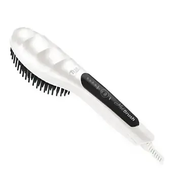 Термощітка для вирівнювання волосся TICO Professional Hot Brush White (100208W)