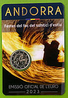 Монета Андорри 2 євро 2023 р Свято літнього сонцестояння
