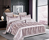 Комплект постільної білизни сатин жаккард євро Bella Villa J - 0090