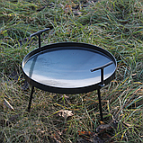 Садж сковорідка для гриля, Садж із диска борони, Диск для багаття, Сковорідка для мангала з диска, фото 3