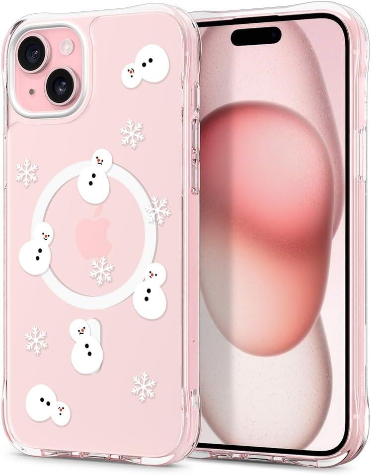 Чохол Spigen Cyrill UltraSheer MagSafe Snowman Crystal Clear для iPhone 15