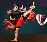 Компресійні шорти для RDX MMA T16 2-в-1 RED/BLACK-S, фото 8
