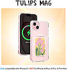 Чохол Spigen Cyrill UltraSheer MagSafe Tulips Yellow для iPhone 15, фото 3