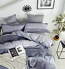 Комплект постільної білизни сатин bella villa євро розмір B-0295