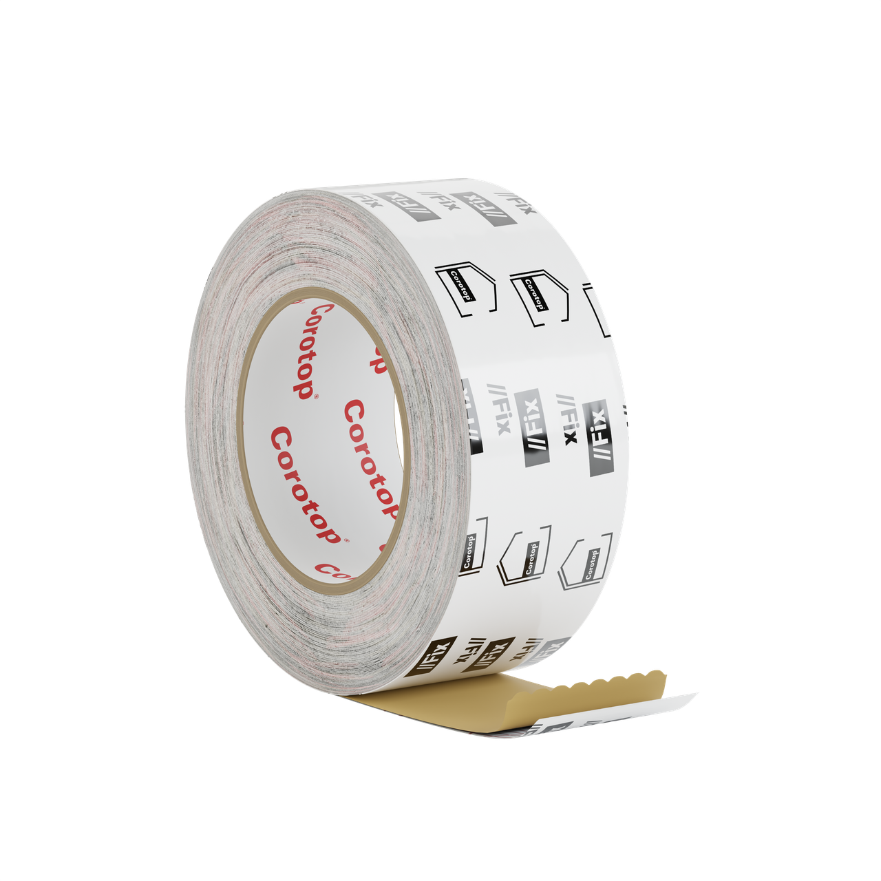Скотч для проклейки супердифузійних мембран Corotop FIX 50mm x 25mb - Стрічка для Ремонту та З'єднання