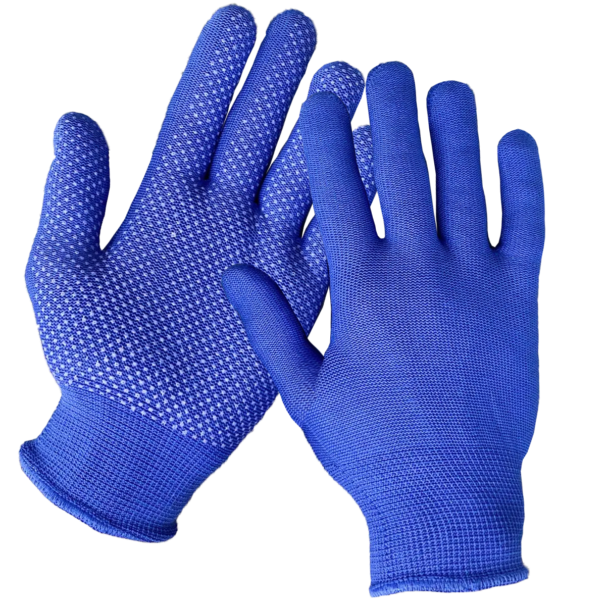 Рукавиці нейлонові з ПВХ вкрапленнями