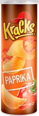 Чипси Kracks Паприка в пакованні як Pringles 160 г