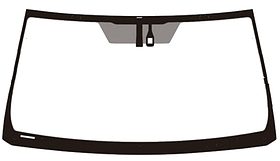Скло лобове Toyota Land Cruiser Prado J15 10-17 Xinyi кріп.дзерк. ; молд.;   1522*814