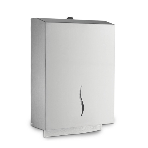 Металевий диспенсер міні для листових рушників Z, фото 1