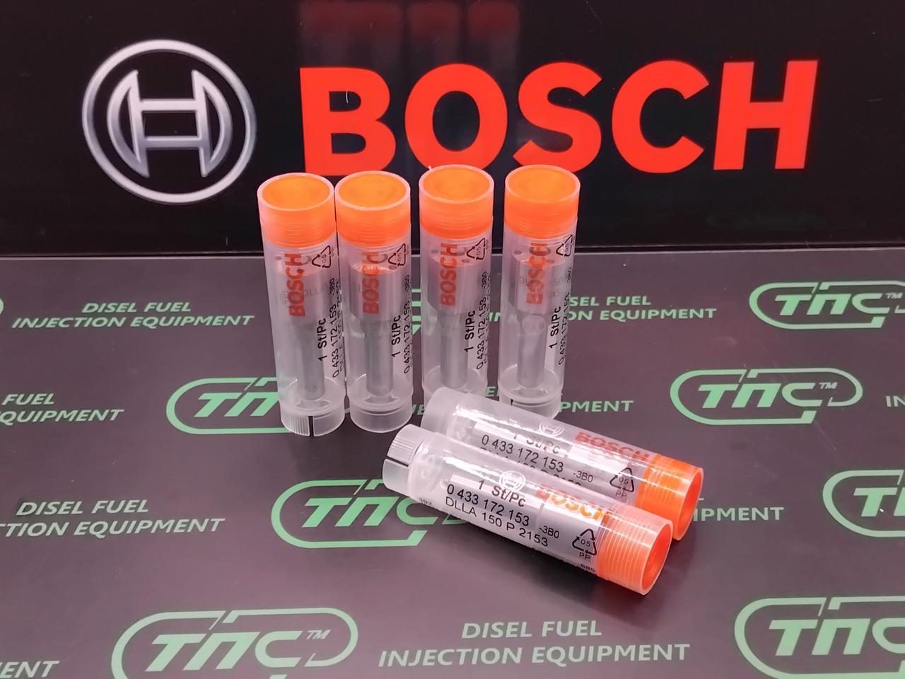 Розпилювач дизельної форсунки COMMON RAIL DLLA 150 P 2153 (0433172153 ) BOSCH EURO-4 YAMZ, ЯМЗ