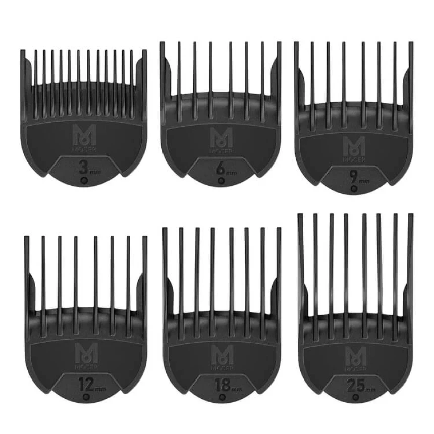 Набір насадок для машинок Moser Attachment Comb Set (6шт.) 1802-7000, фото 1