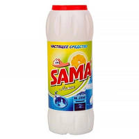 Популярний! Порошок для чищення кухні Sama Лимон 500 г (4820270630129) - Краща якість тільки на Nukleon.com.ua