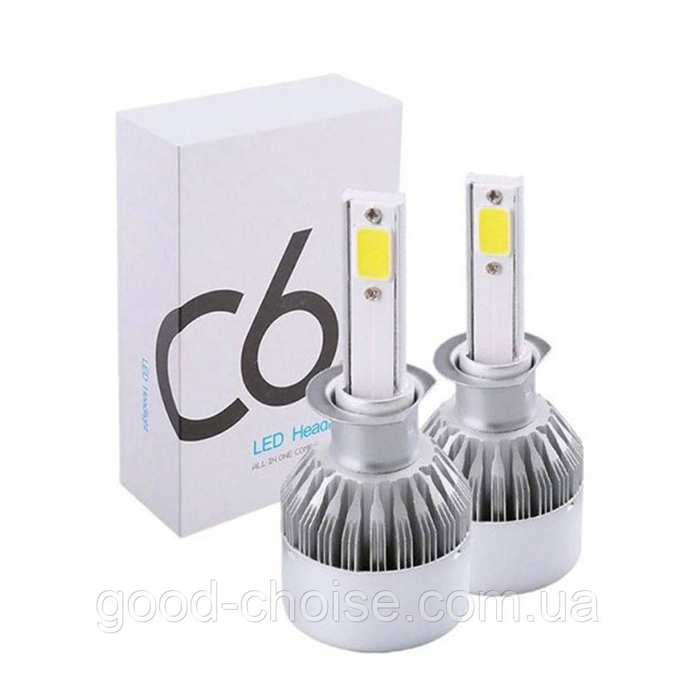 ОПТ 10 комплектів C6 H1, LED ламп, 36 W/світлодіодні лампи/ Автомобільна LED лампа