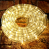 Гирлянда Дюралайт от сети, 10м, AD-50572, Теплый белый / Светодиодная LED лента с контроллером, фото 5