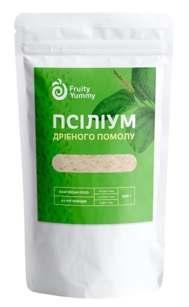 Псіліум дрібного помелу Fruity Yummy 200 г