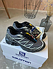 Кросівки Salomon XT-6 gore-tex black grey чоловічі Саломон Гортекс сірі з чорним термо осінь євро зима, фото 2