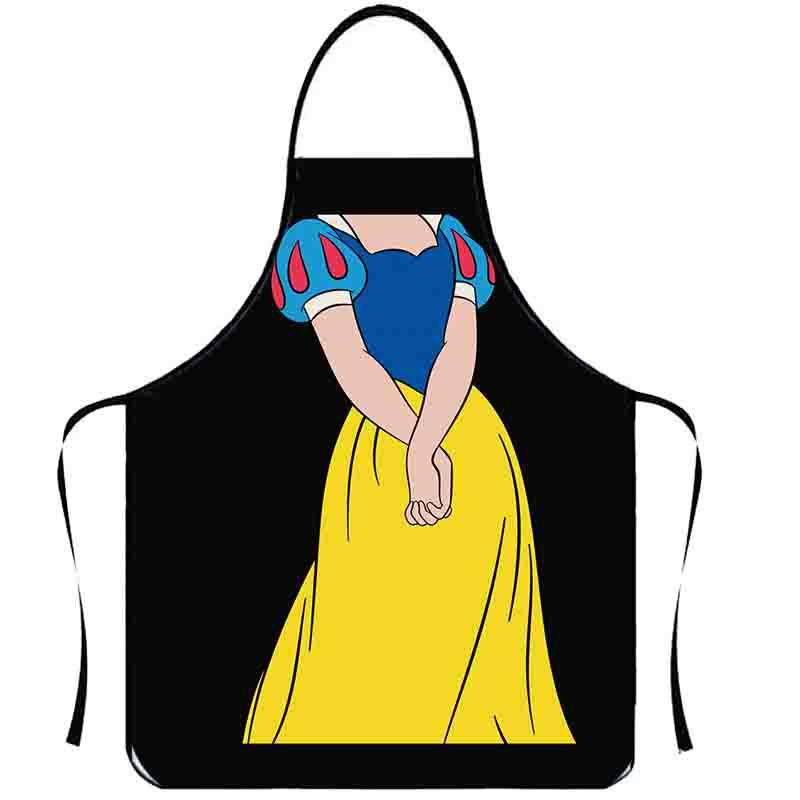 Фартух з приколом Білосніжка 75 на 60 см різнобарвний, фото 1