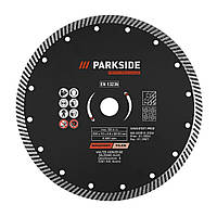 Диск алмазний відрізний турбо Parkside 230 x 1.8 x 22.23 мм (WWS-DTST1-PR02)