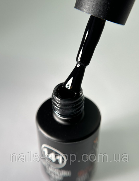 Гель-лак Bee Nails 141, 8 мл (чорний), фото 1