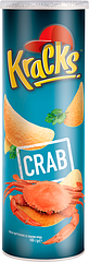 Чипси Kracks Краб у пакованні як Pringles 160 г