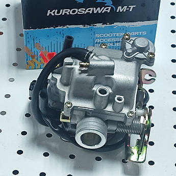 Карбюратор GY6-50/GY6-80 50сс/4-такт Китай (QT-50/QT-26/QT-6A)