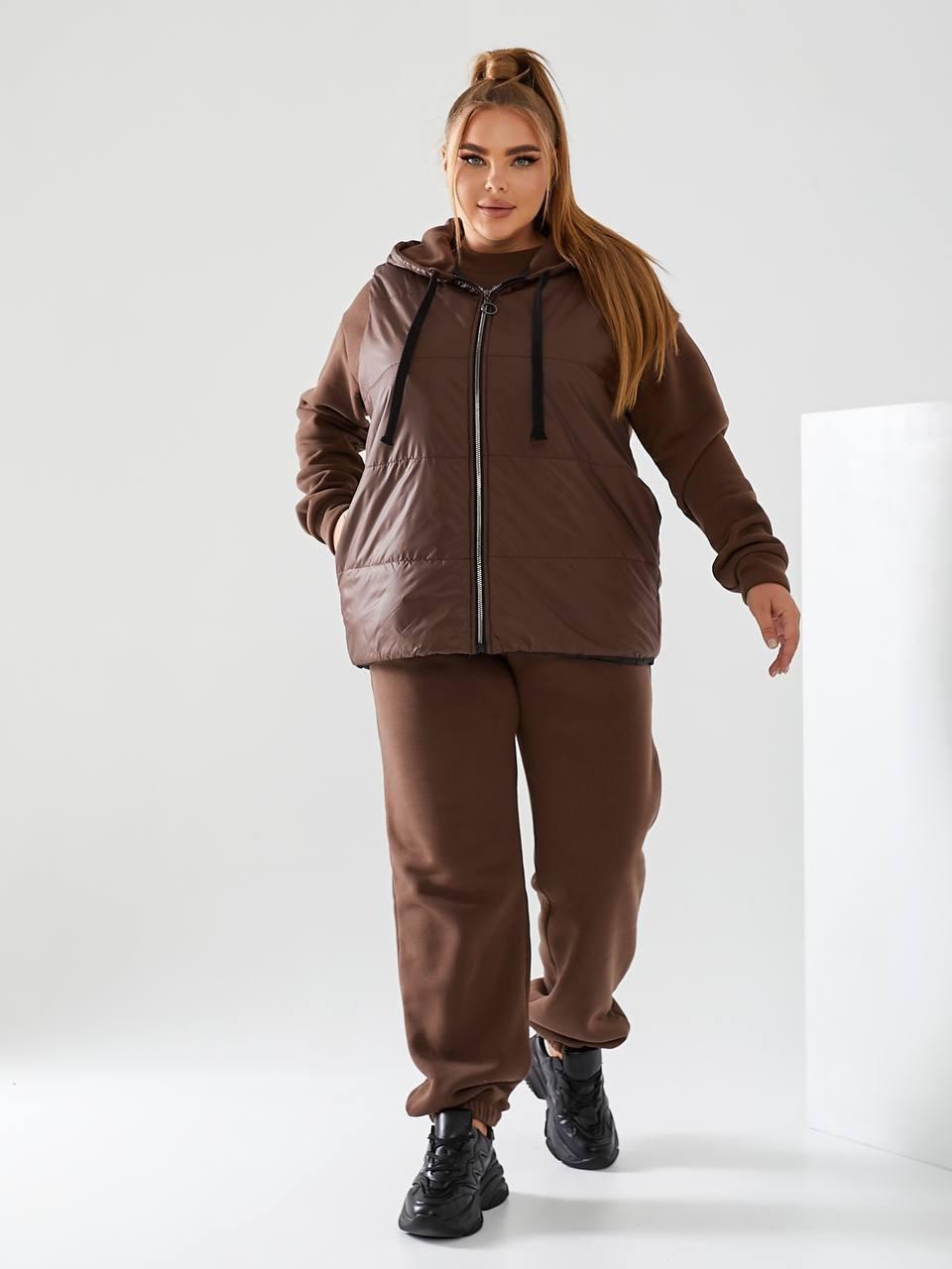 Костюм трійка з жилеткою жіночий