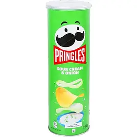 Чипси Pringles Сметана та цибуля 165 г