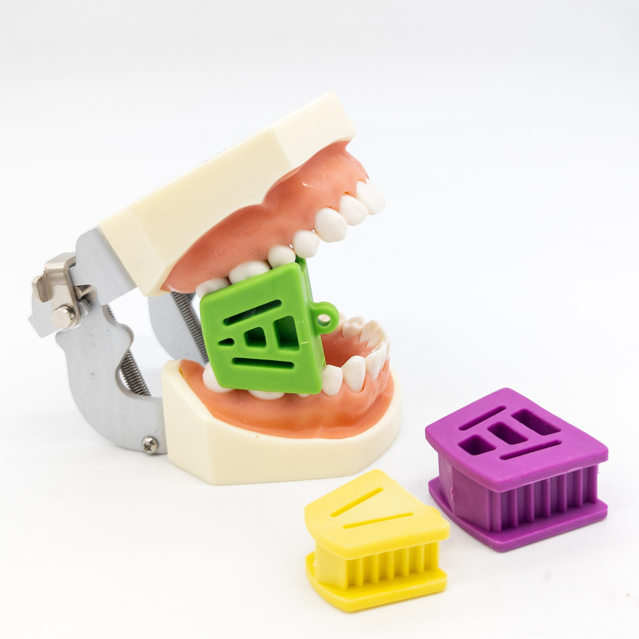 Стоматологічні прикусні ретрактори роторозширювачі жабка прикусна 3 шт S M L