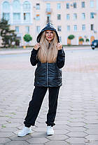 Костюм трійка з жилеткою жіночий, фото 5