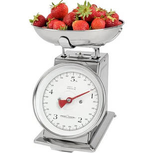 Аналогові кухонні ваги в ретро стилі з чашею 1 літр Profi Cook PC-KW (1247)