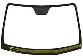 Скло лобове з обігрівом Hyundai Santa Fe 2 09-12 Sekurit кріп.дзерк. ; VIN; 1478*948