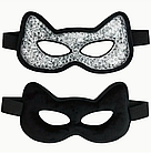 Зігрівальна й охолоджувальна маска компрес для очей, чорна, фото 2