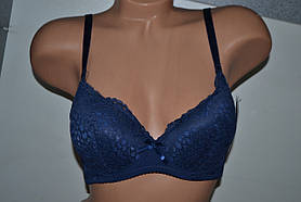 Бюстгальтер Han мереживна чашка B Темно синій
