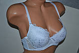 Бюстгальтер Han мереживна чашка B Білий, фото 2