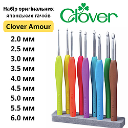 Набір гачків для в'язання Clover Amour (великі розміри) 3674