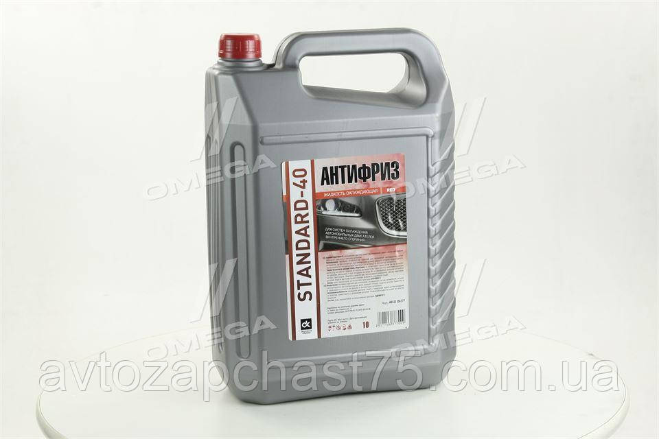 Антифриз червоний Standard -24 ,  8.2 кг (виробник Дорожня карта, Харьков), фото 1