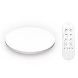 Стельовий світлодіодний світильник Sehon RGB управління через додаток + пульт ДУ 30см 24W White (3_06065), фото 3