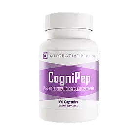 CogniPep 60 capsules Пептиди для здоров'я мозку та розумових функцій, 60 капсул, MFD 21/06/2025 + 2 роки