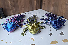 Фігурка Аксолотль Іграшка 3D Робоаксолотль великий, деталізований, рухливий, фото 2