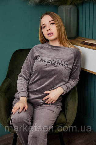 Жіночий велюровий спортивний костюм костюм р. S,M,L,XL, фото 1